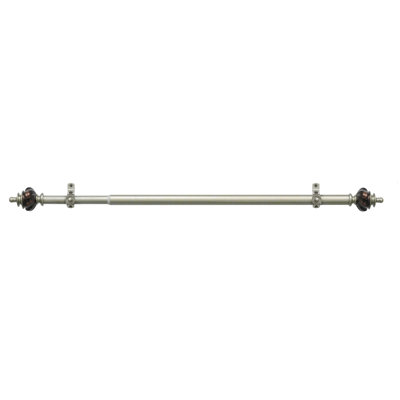 Ellzey Adjustable Single Curtain Rod