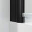 Porte de baignoire en verre trempé sans cadre avec revêtement facile à nettoyer et porte pivotante l 35 po x H 55 po-92279348