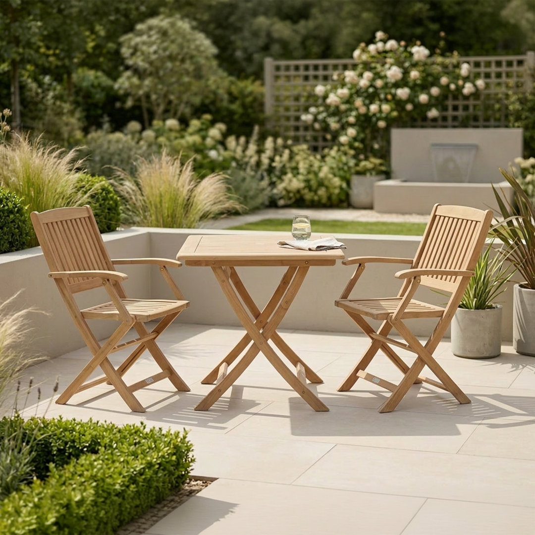 2 - Person Patio Dining Set with Square Table