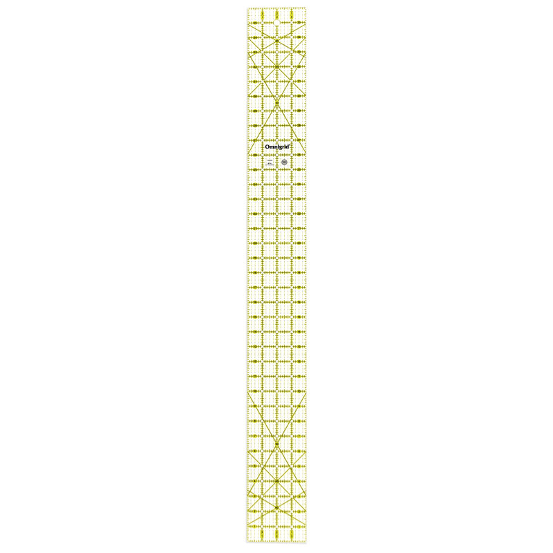 Règle de couture matelassée rectangulaire 4 "x 36" Omnigrid