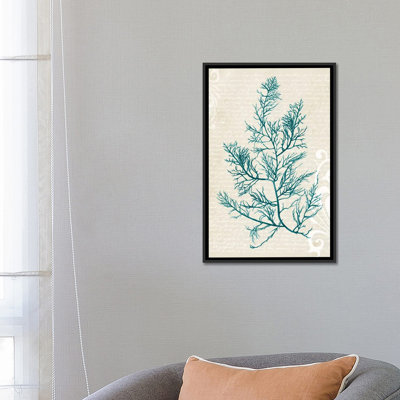 «Teal Seaweed I», impression sur toile