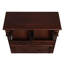 Commode 6 tiroirs Lyndon, cerise