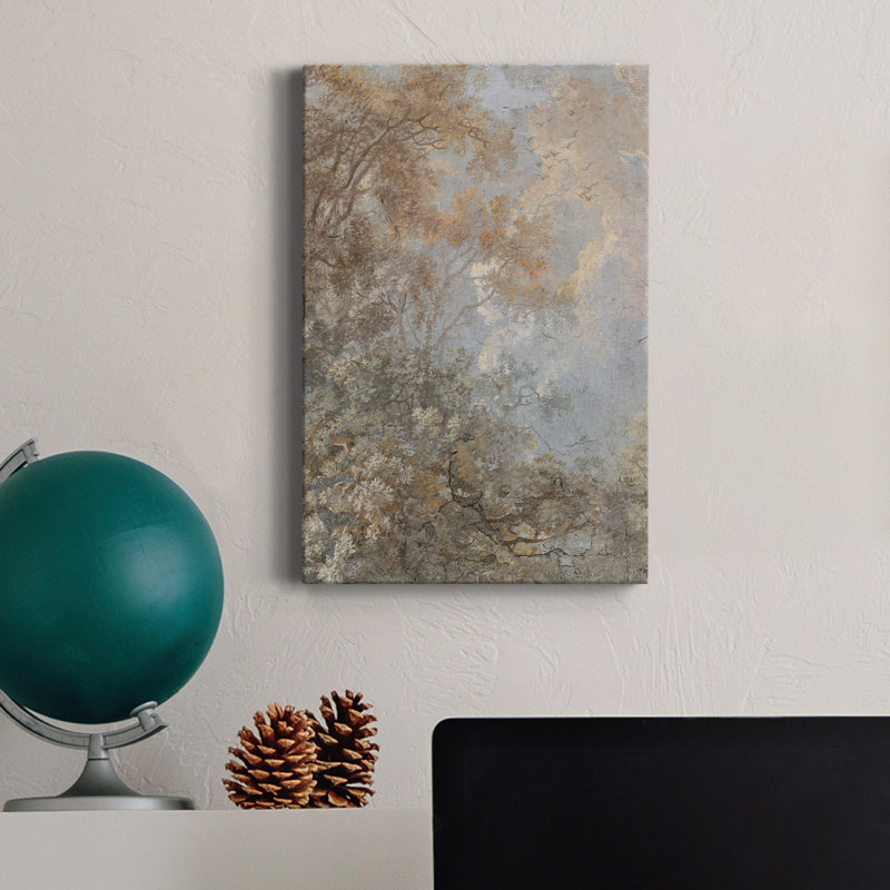 «Forest Fresco I», reproduction sur toile tendue, H 18 po x l 12 po x P 1 po