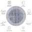 Tucson Vintage Look Machine Washable Non-Slip Area Rug in Grey/ Blue-430493501