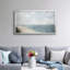 Vue sur la plage - Toile encadrée de qualité supérieure - prête à être accrochée-8541196-8541199