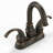 4-Inch Centerset Double Handle Bathroom Faucet with Drain Assembly-123039005