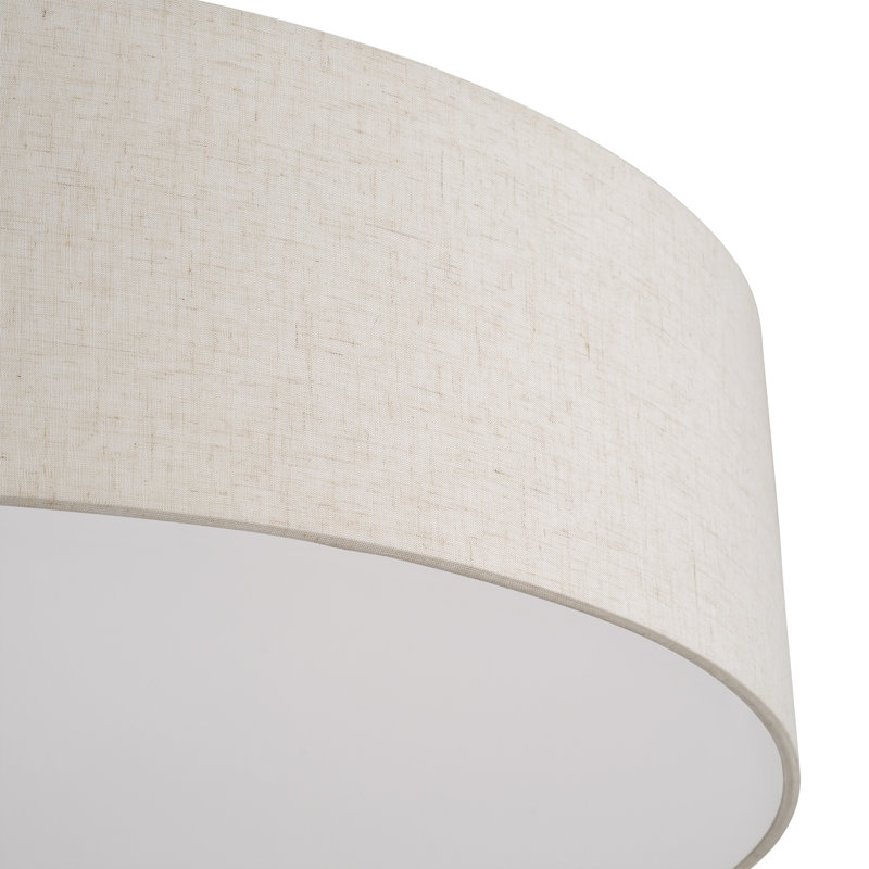 Monroe 6 Light Antique Brass Extra Large Semi-flush