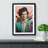 Harry Styles Symbolism - Single Picture Frame Print on Wood