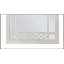 Varian Silver & Mirror With Beveled Edge And Raised Geometric Trim, Perfect For Modern And Contemporary Homes.