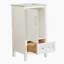 Meuble-lavabo simple autoportant de 18 po avec plateau entièrement assemblé