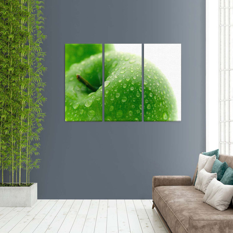 3 Piece Wrapped Canvas Print, 80cm H x 120cm W x 2.5cm D