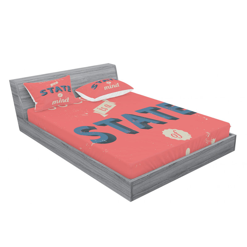 Microfiber Sheet Set, Queen Sheet Set with Fitted Sheet
