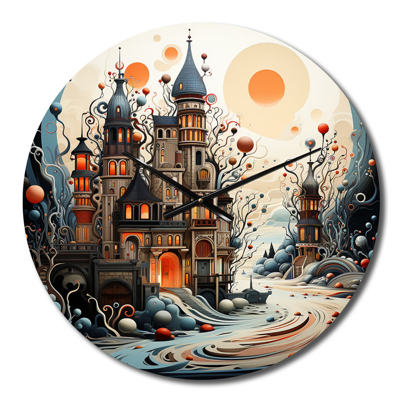 Horloge murale Dreamy Castle II, Moyenne