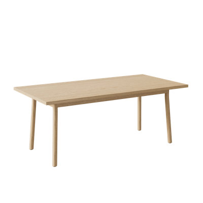 Datavius Solid Wood Base Dining Table