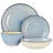 Stoneware Dinnerware Set 24 Piece - Service for 6-1901920166