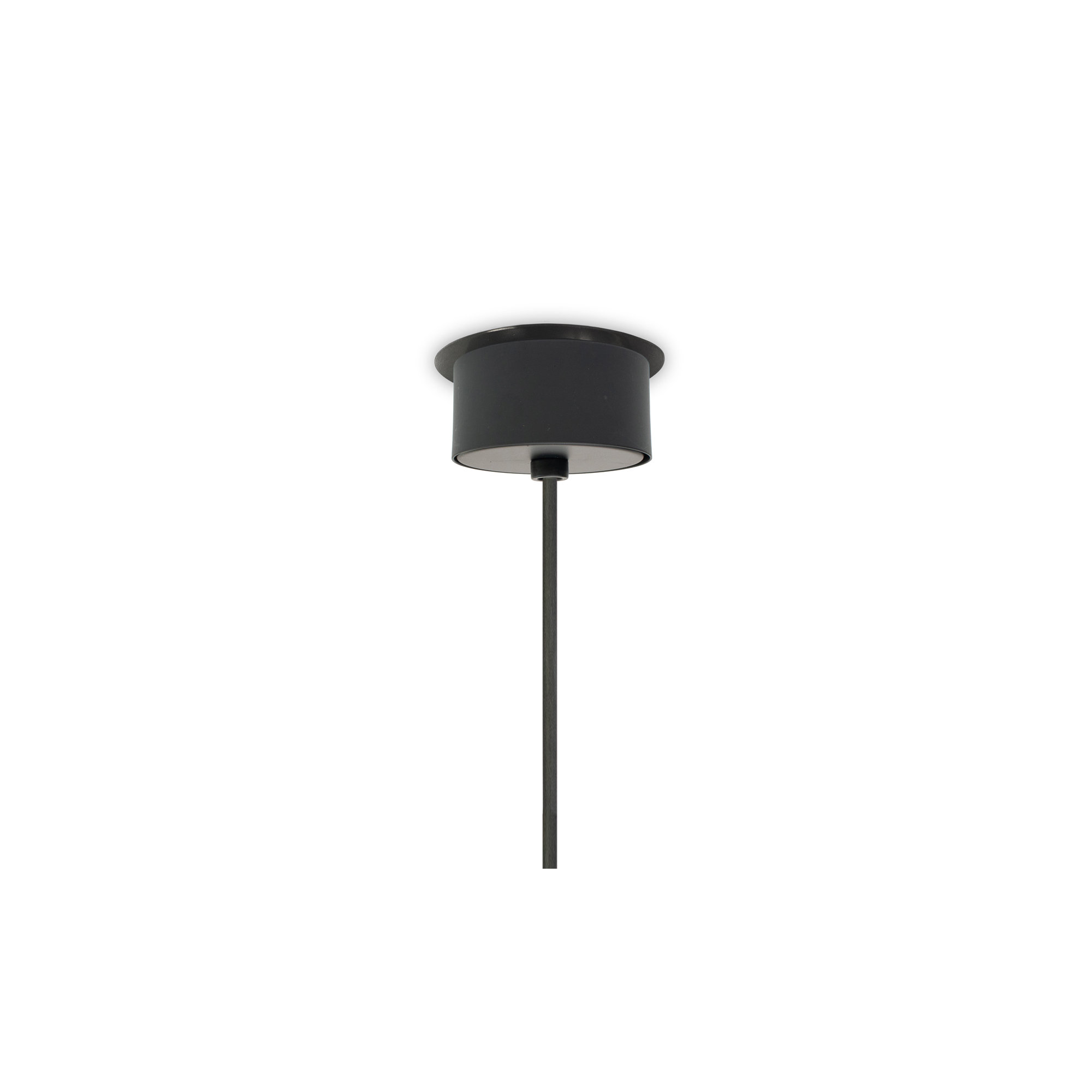 Swirl Single Light Dimmable Pendant, Pale Rose, E26, Matte Black