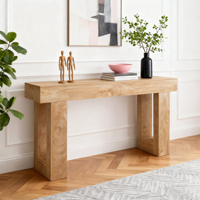 63 pouces 63 pouces Farmhouse Console
