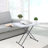 30.31" x 19.69" Rectangular Adjustable Folding Table