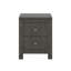 Ensemble de chambre à coucher 3 pièces, lit plateforme avec deux lumières de chevet, table de chevet 2 tiroirs-105501740-105501741