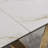 Geneviene 35 " Extendable Rectangular Granite Top Dining Table