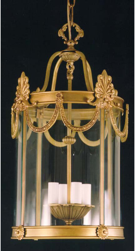Demars 4 - Light Lantern Pendant, Antique Silver