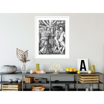 «The Expulsion from Paradise» par Albrecht Dürer, impression giclée sur cadre