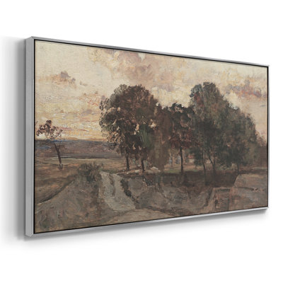 Paysage, série CCDVVI, tendue sur toile tendue avec châssis, prête à être accrochée