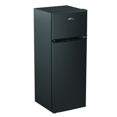 Royal Sovereign Pi. Capacité du congélateur supérieur en acier inoxydable noir