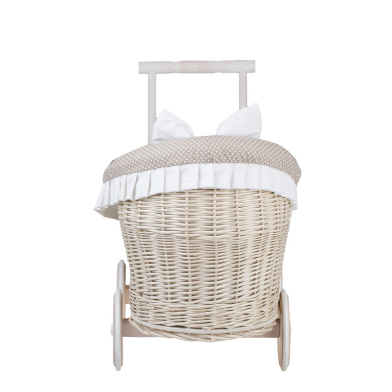 Herrell Doll Stroller, Beige