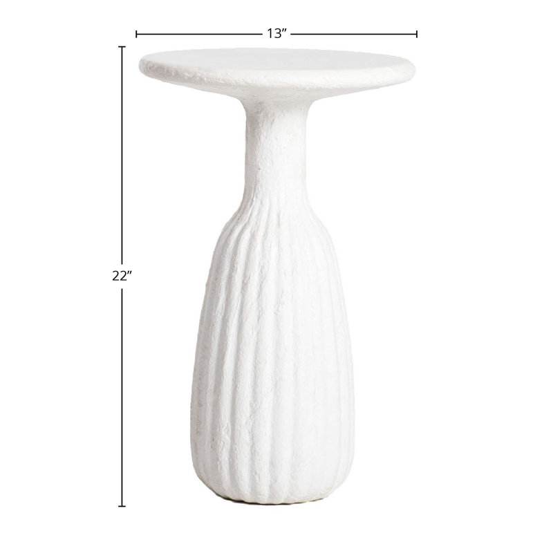 Batavia Concrete Top, 22" H x 13" W x 13" D