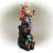 Hackman Pals with Butterflies Statue