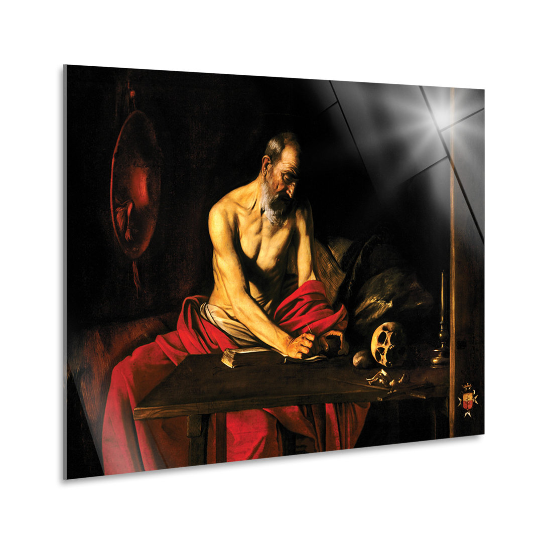 Wandbild St. Jerome von Caravaggio