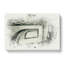 Rectangular Staircase In Abstract - Wrapped Canvas-55340859