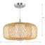 Luminaire suspendu tambour 1 lumière Andric-88566826-88566825