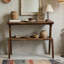 Table de rangement, table de bout compacte, table d'appoint en bois-1307822458