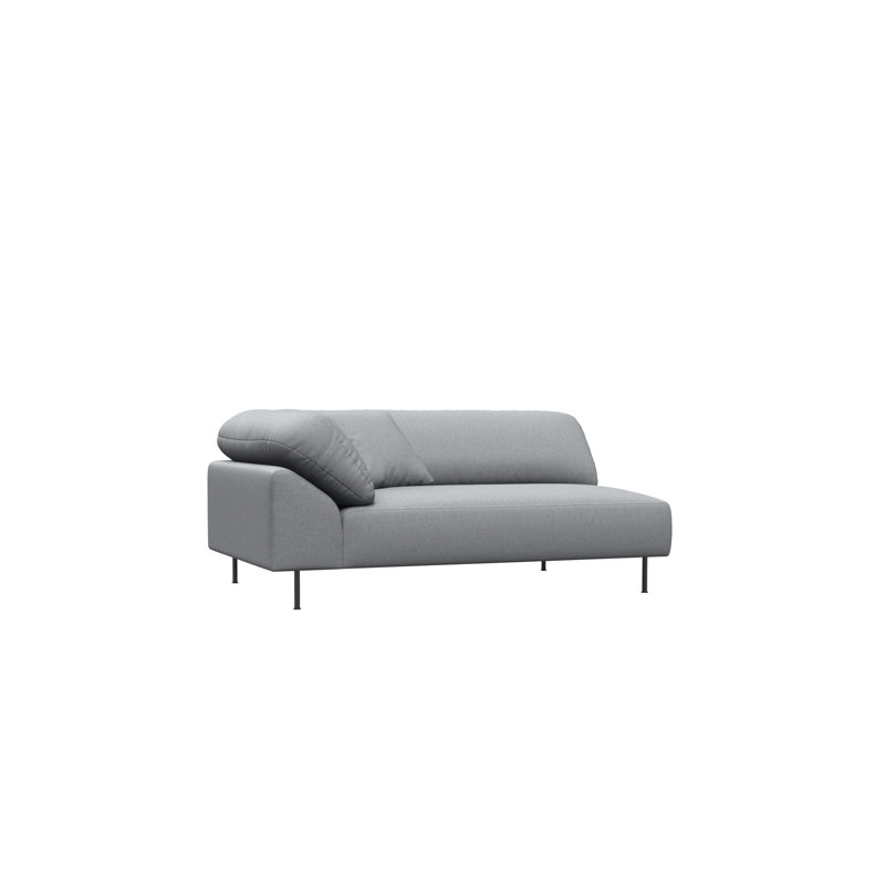 Collar Open End Right (Arm Left), Right Hand Facing, Polyester, Light Gray