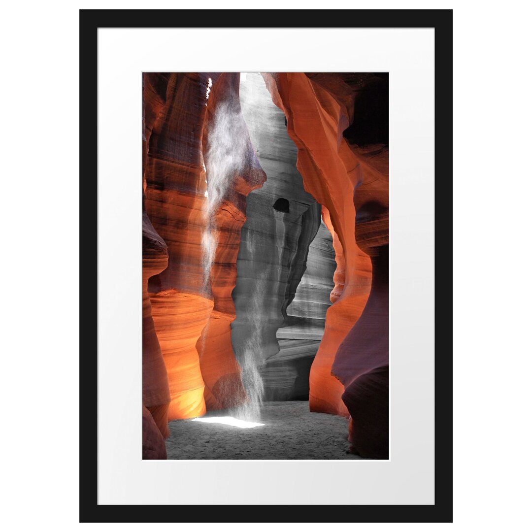 Gerahmtes Poster Prächtiger Antelope Canyon