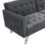 Lounge With Breathable Fabric And Style Gray Bed Adjustable Positions-706892891
