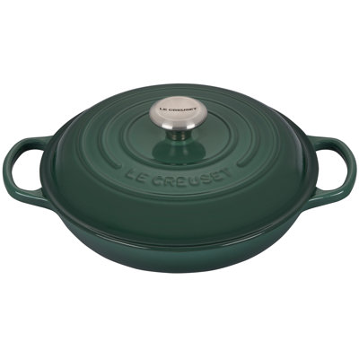 Le Creuset Signature Enameled Cast Iron Braiser with Lid