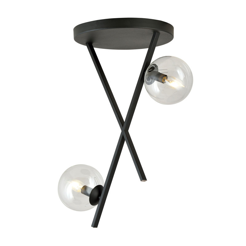 Abbiss 2 - Light Unique/Statement Chandelier, Transparent