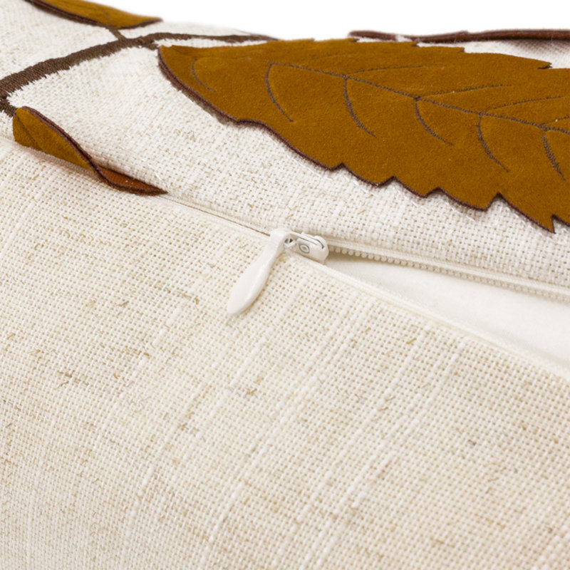  Housse de coussin Accent, Brun