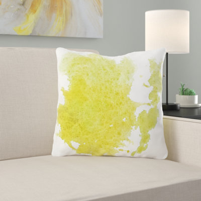 Coussin décoratif aquarelle 