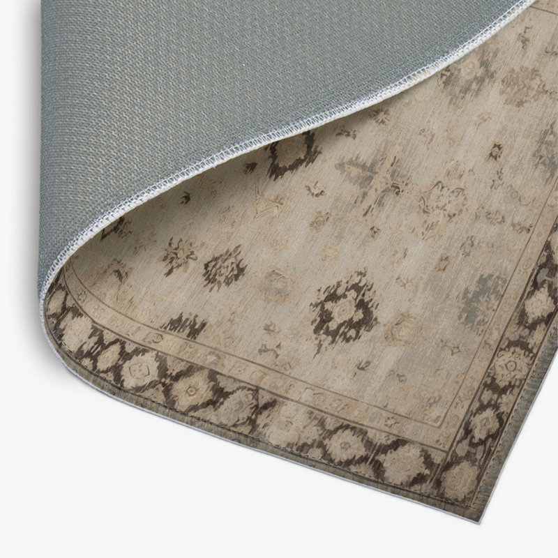 Tapis gris intérieur et extérieur surteint, Rectangulaire 2 pi x 3 pi