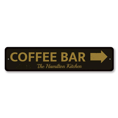 Enseigne de café personnalisée