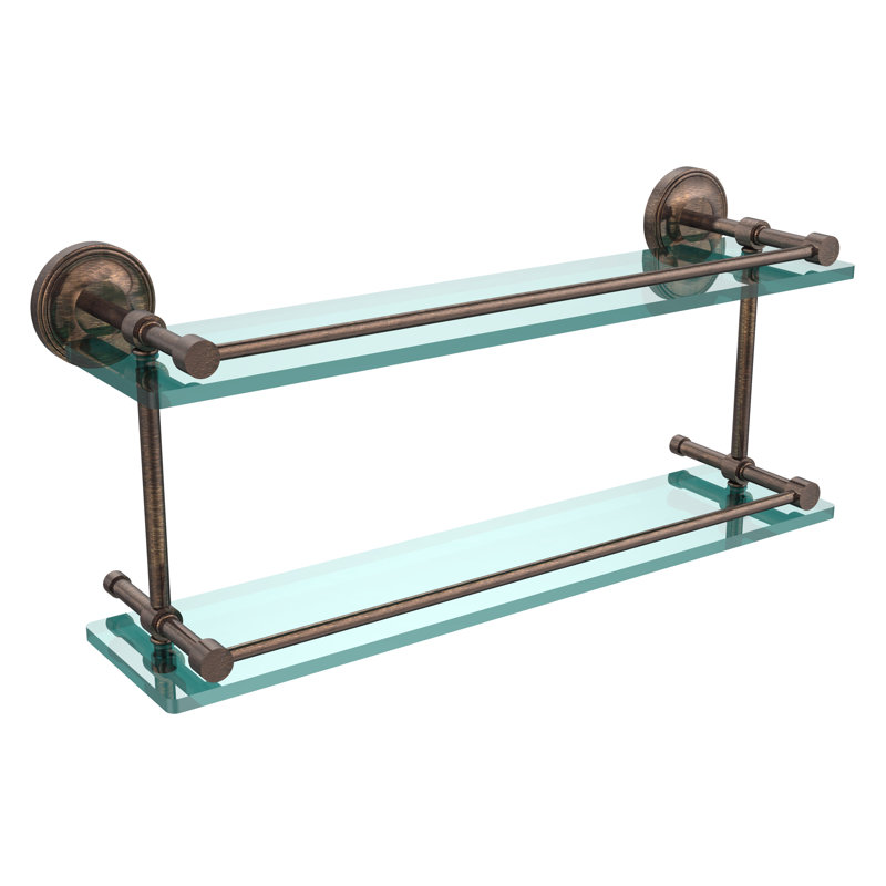 Alcott 2 Piece Tiered Shelf, Venetian Bronze