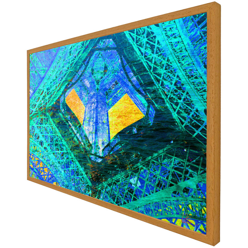 Single Picture Frame Print, 41cm H x 61cm W x 4cm D, Oak
