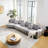 Darroll 143.9" Upholstered Sofa