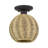 Aliane 1 Light Bronze Small Semi-flush-1228101013
