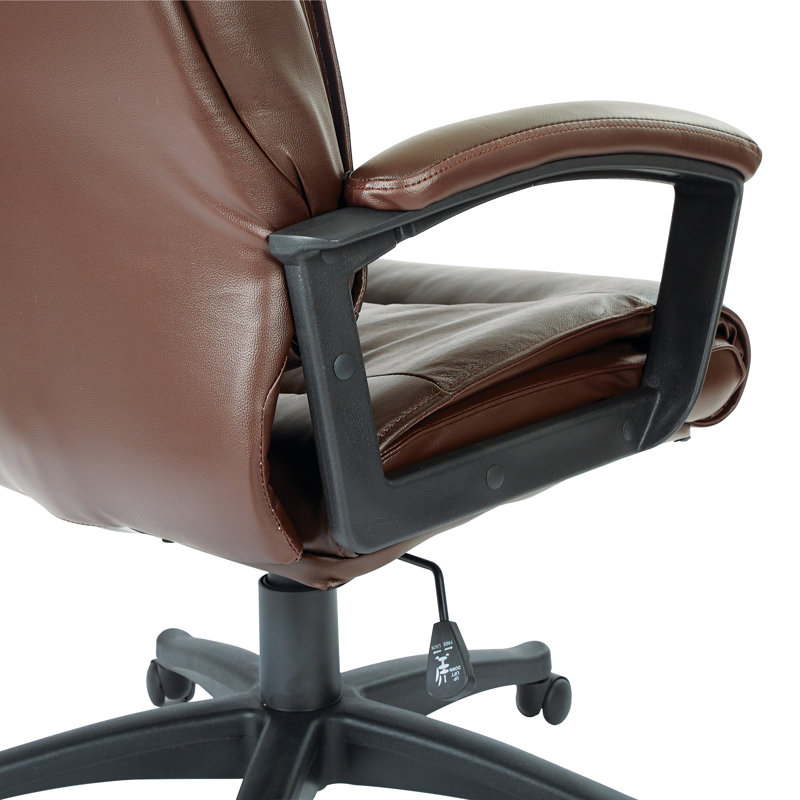 Executive Chair, Top Grain Burgundy