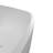 63 inch freestanding solid surface soaking bathtub for bathroom